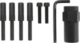Front Wheel Bearing Tool Kit, 72mm Bearing Puller Removal Tool for Audi A1 A2 for Seat Ibiza for VW Skoda Fabia