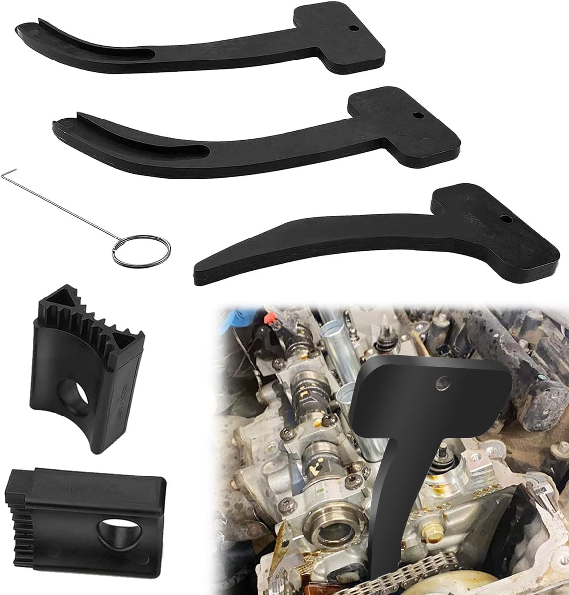 Camshaft Phaser Timing Chain Tools Compatible with VW, Chrysler, Dodge ...