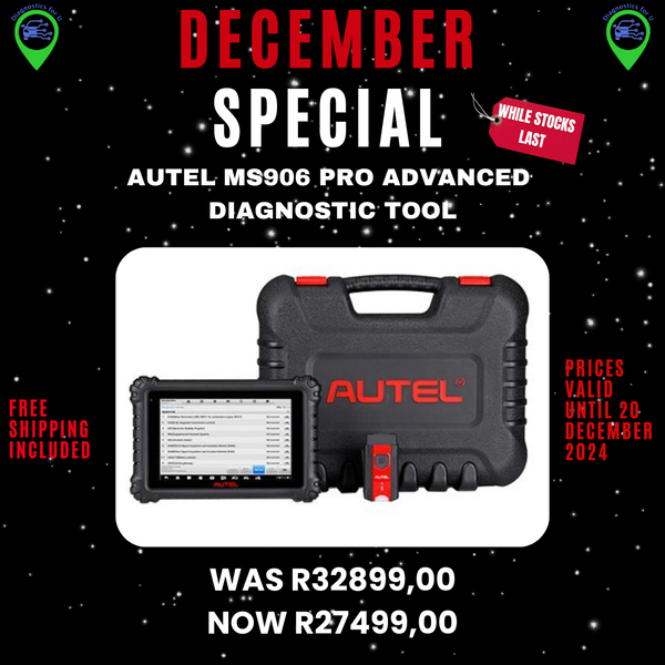 Autel MS906 PRO (Upgrade of MS906BT) | Advanced Diagnostic Scan Tool (Coding, Actuations etc)