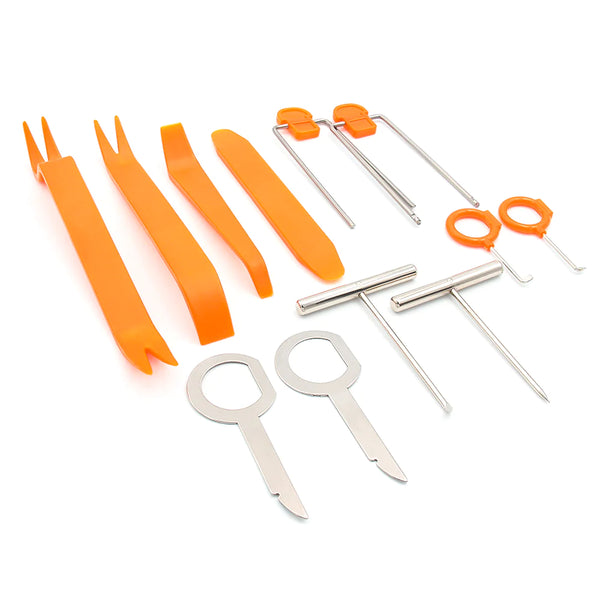 12pcs Car Trim Auto Panel Removal Tool Kit Car Door Panel Interior Removing Tools