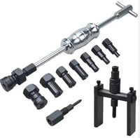 12pcs Motorcycle Blind Inner Bearing Puller Kit Slide Hammer Pilot Insert Internal Bear Removal Tool Set 8 to 25MM