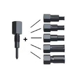 12pcs Motorcycle Blind Inner Bearing Puller Kit Slide Hammer Pilot Insert Internal Bear Removal Tool Set 8 to 25MM