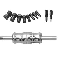 12pcs Blind Hole Bearing Puller Set Internal Bearing Remover Kit with Expandable Collets 8 to 32mm Insert Bearing Remover Tool