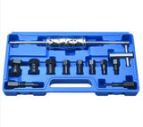 12pcs Blind Hole Bearing Puller Set Internal Bearing Remover Kit with Expandable Collets 8 to 32mm Insert Bearing Remover Tool