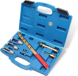 8PC Universal Valve Spring Compressor Stem Seal Change Tool Set 8V, 12V, 16V Engines
