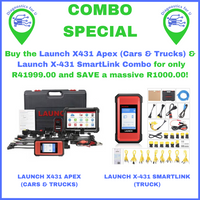 Launch X431 PRO3 Apex with Smartlink All in 1 Diagnostic Combo