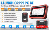 Launch CRP919X BT – Elite Diagnostic Scanner with ECU Coding (Bluetooth VCI)