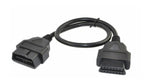 30cm OBD-II Diagnostic Tool Cable Extension