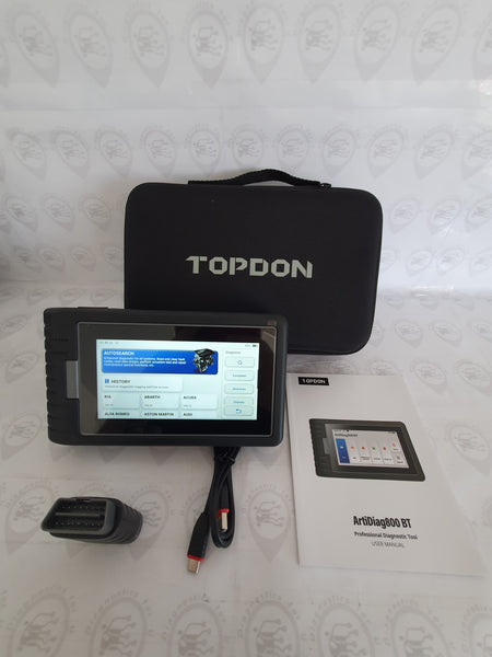 TOPDON Artidiag800BT 800BT Blue-Tooth Auto Diagnostic Device Car Vehicle  Scanner Tool Automotriz Device Machine Tools