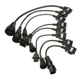 8 Piece OBDII Cables Pack For Truck