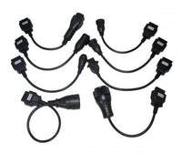 8 Piece OBDII Cables Pack For Truck