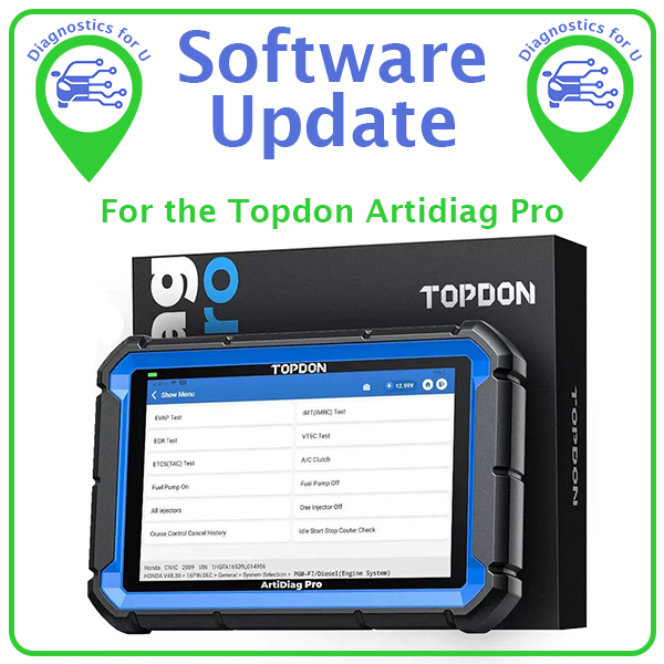 Topdon Artidiag Pro - Software Update