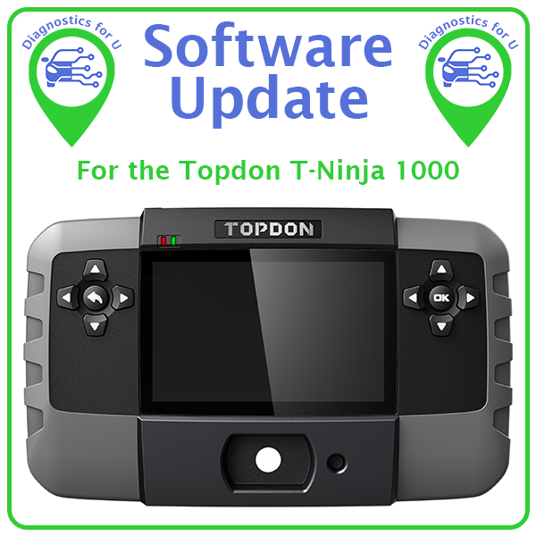 Topdon T-Ninja 1000 - Software Update